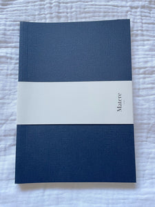 A5 Navy Linen softcover Notebook