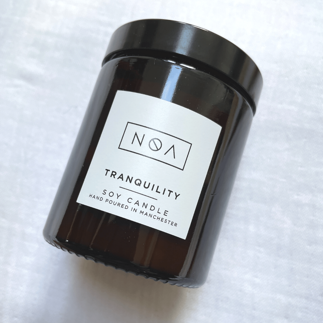 Tranquility 100% soy wax candle | by NOA