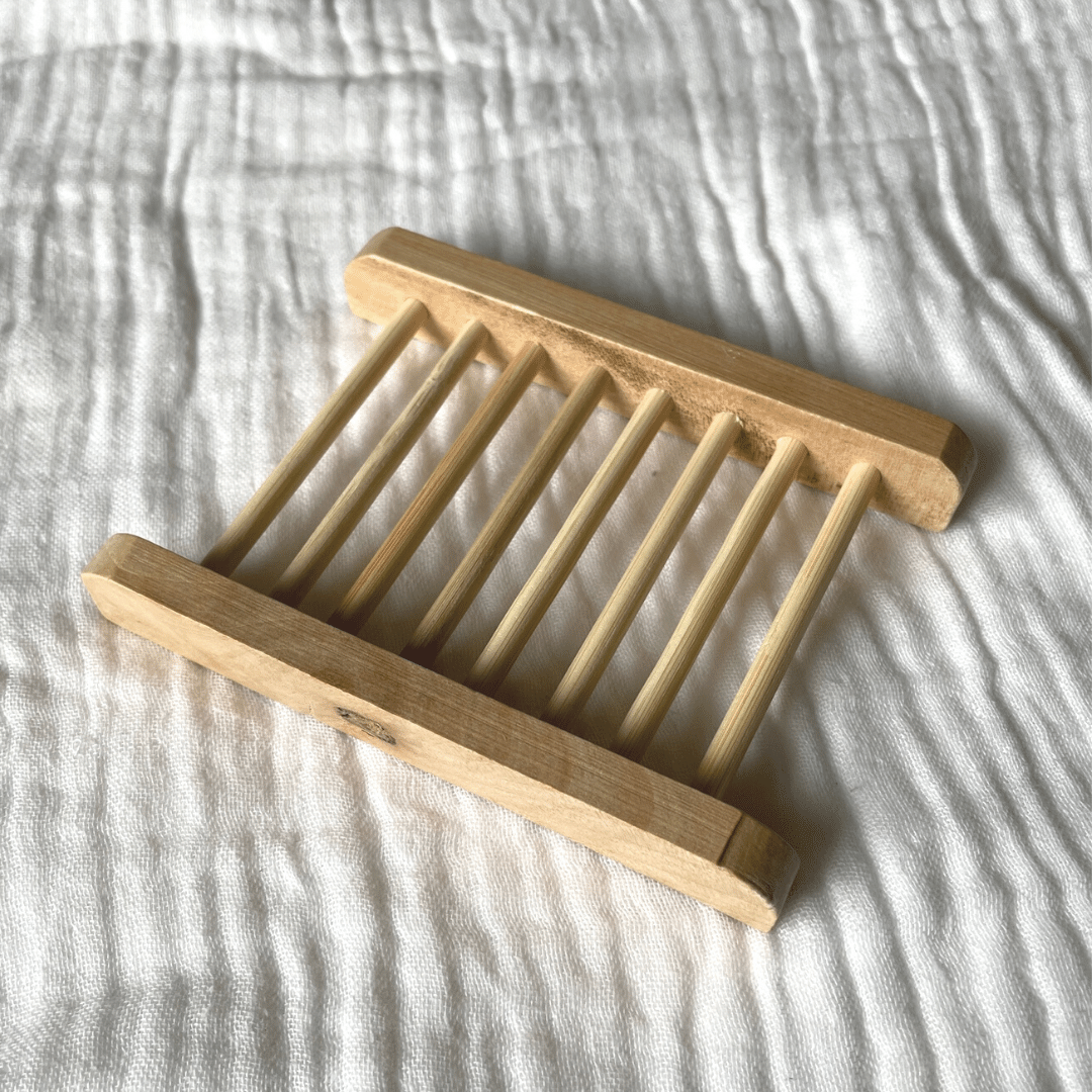 Natural Wood Bamboo Soap Rack / Tray